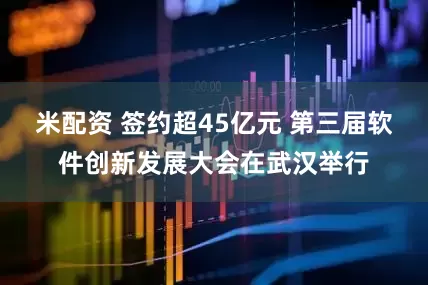 米配资 签约超45亿元 第三届软件创新发展大会在武汉举行