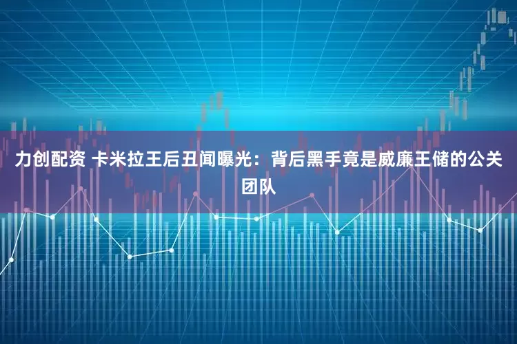 力创配资 卡米拉王后丑闻曝光：背后黑手竟是威廉王储的公关团队